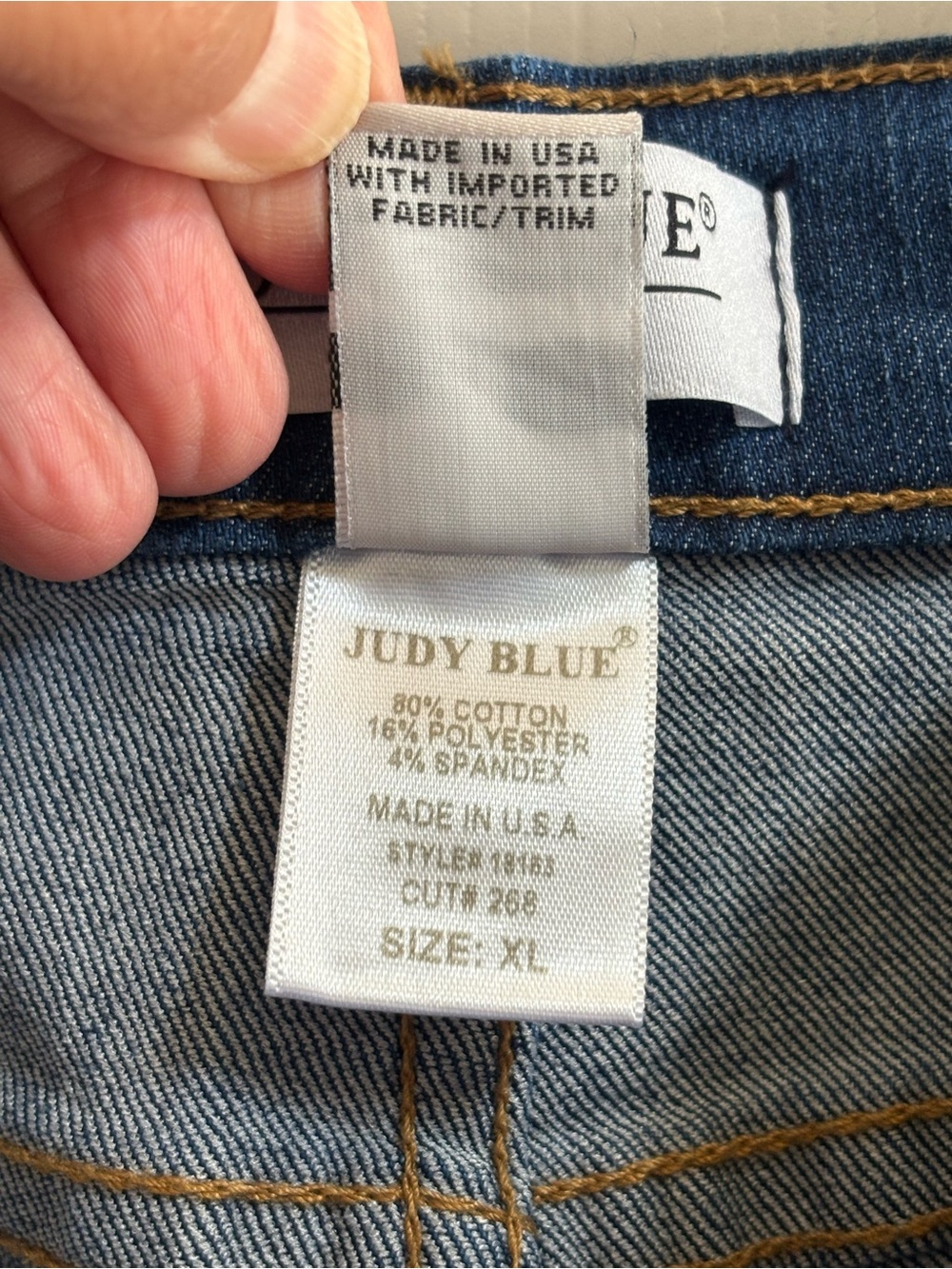 Judy Blue denim shorts - Picture 7 of 12